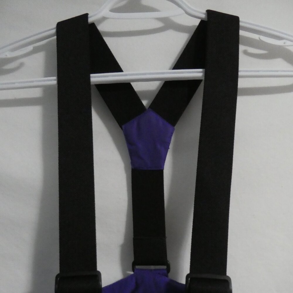 ALPINETEK | medium 12 (10-12) | Purple Ski - Snow - Snowboard Pants W/ Suspender - Picture 3 of 15